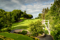 Druids Glen 9 tee bridge