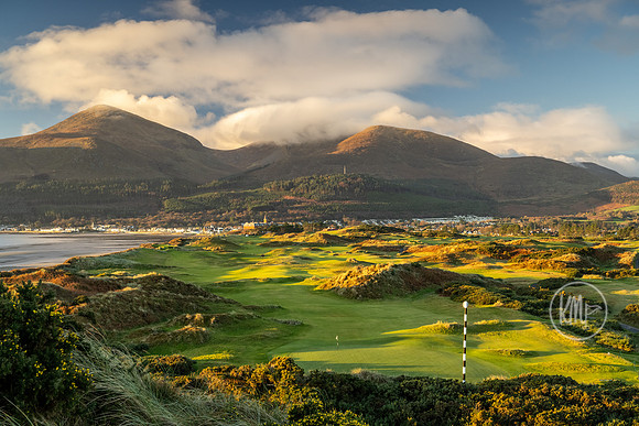 Royal County Down 2025 3 green to Mournes 2